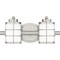 Quoizel Hazlett Bath 2 Lights Brushed Nickel HZT8615BN - alternate 1